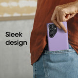 Samsung S23 Ultra Case – Lilac (Purple) | OtterBox Symmetry Series, Soft Touch Protective Cover image 1
