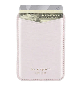 Kate Spade Magnetic Card Holder MagSafe – Pale Dogwood | Stylish & Durable iPhone Card Holder with Secure Magnetic Attachment image 0