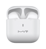 MVR Robin Mini Wireless TWS Earbuds – White | Bluetooth 5.3, 24H Playtime & Touch Controls image 0