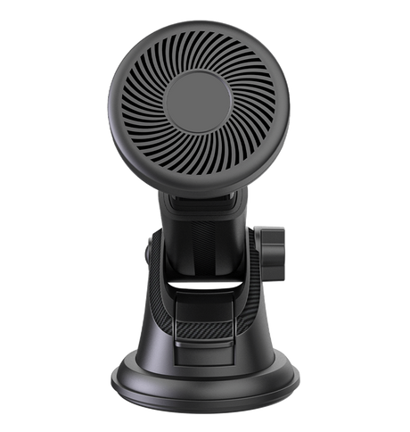 Beetle R4 Universal Car Phone Mount - Black | 10X Strong Magnetic Holder with 3M Adhesive Base & 45° Adjustable Head image 0