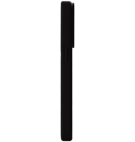 iphone 15 Plus MVR Liquid Silicone Case - Black | Soft Touch Protective Cover image 3
