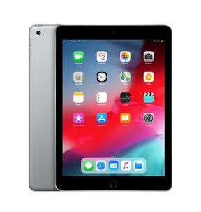 Apple iPad 6th Gen – Space Grey | Apple Refurbished Series, 128GB Storage, WiFi Only, 1-Year Warranty Included image 0