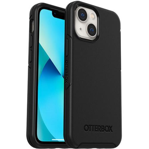 iPhone 13 Mini Case – Black | OtterBox Symmetry Series, Soft Touch Protective Cover image 1