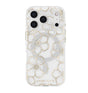 iPhone 17 Pro Max Floral Gems MagSafe Case – Gold | Case-Mate Stylish Protective Cover with Slim, Durable & Drop Protection image 0