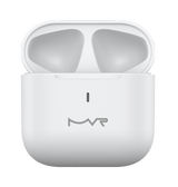 MVR Robin Mini Wireless TWS Earbuds – White | Bluetooth 5.3, 24H Playtime & Touch Controls image 5