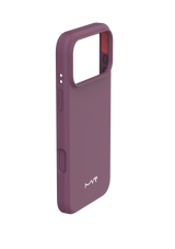 iPhone 18 Pro / 17 Pro Liquid Silicone Case - Burgundy | MVR Soft-Touch Protective Cover