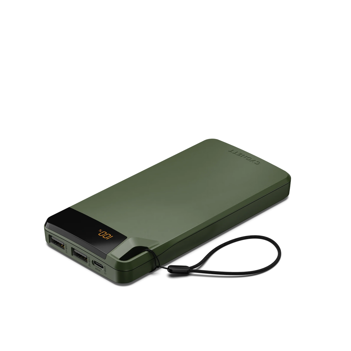 Cygnett 4th Gen 10000 mAh Power Bank – Green | Portable Fast Charging & Compact Design