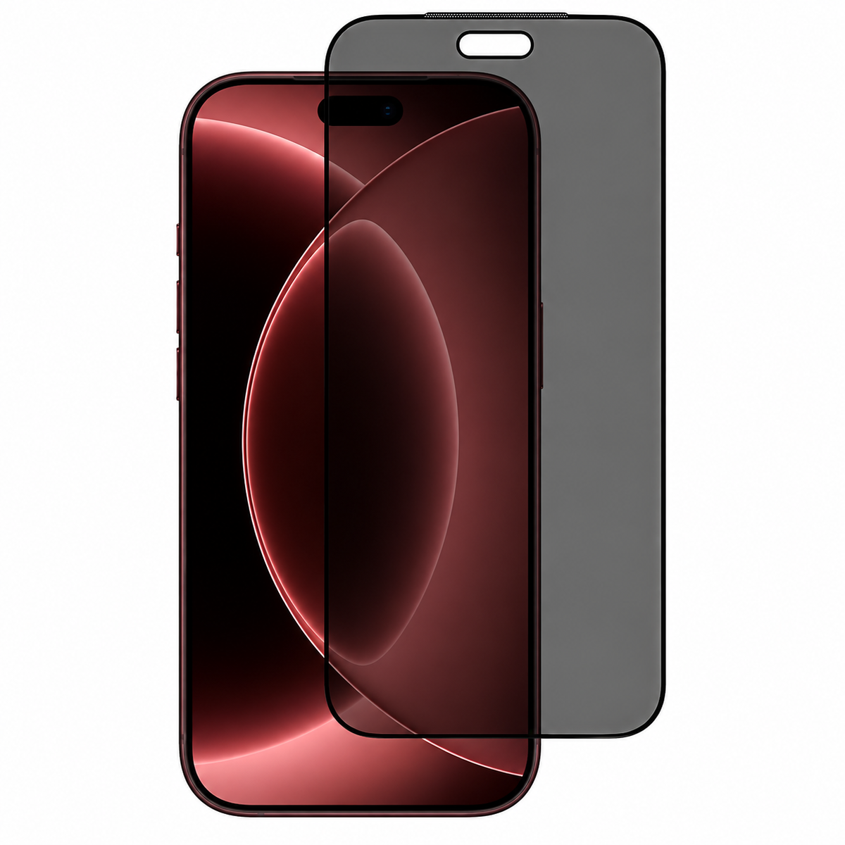 iPhone 18 Pro Max Privacy Tempered Glass - Black | Anti-Spy Screen Protector with Scratch Resistance
