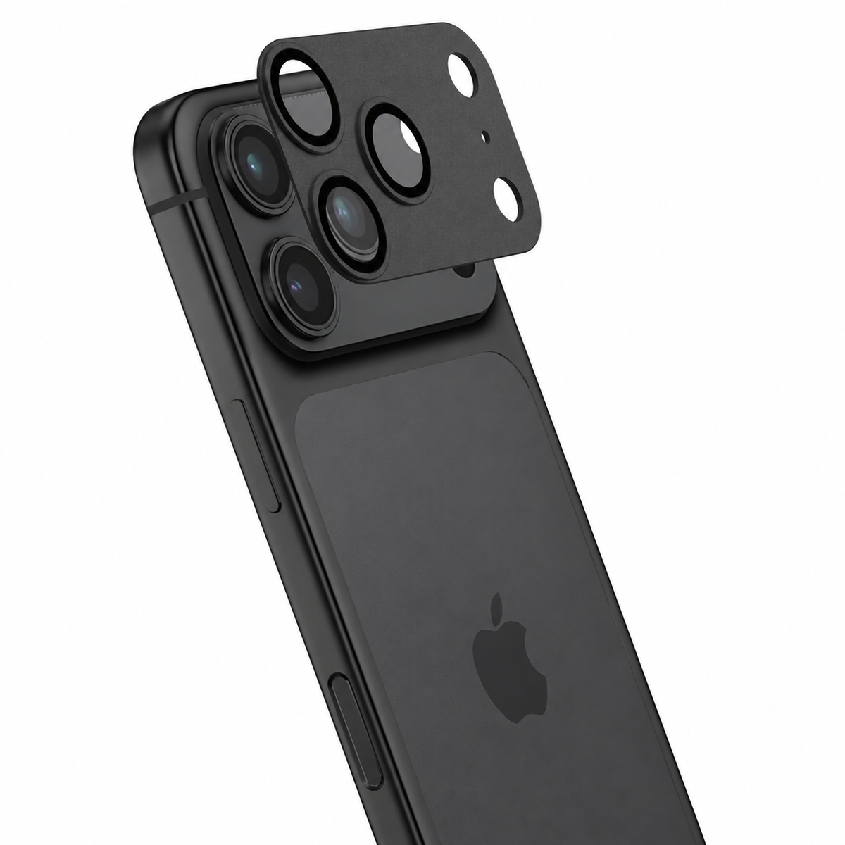 iPhone 17 Pro MVR 360 Camera Armour - Metallic Black | Full-Coverage Camera Lens Protector
