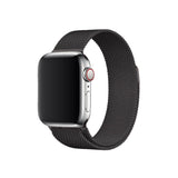 Apple Watch 38/40/41mm Milanese Metal Band – Black | Matte Finish, Stainless Steel