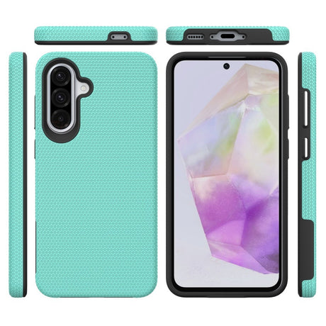 Samsung A57 Triangle Case - Mint | Dual-Layer Cover with Magnetic Mount Compatibility