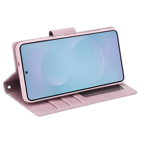 OPPO A6/A6X Diary Case - Rose Gold | Hanman Flip Cover with Clasp, Card Slots & Full Protection