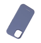 iPhone 14 Pro Silicone Case – Lavender & Grey | Goospery Mercury Dual-Tone Soft-Touch Matte Finish with Shock-Absorbent Protection
