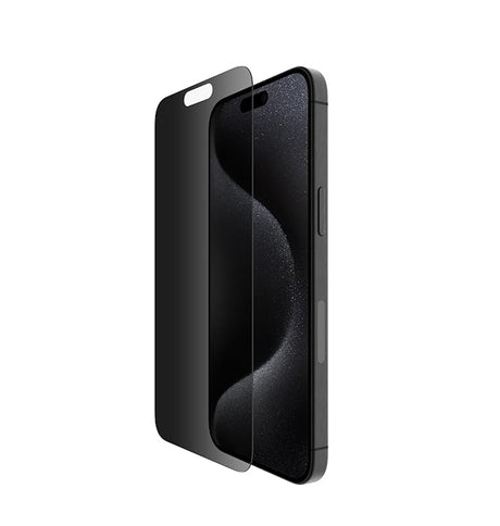 iPhone 15 Pro Max Generic Privacy Tempered Glass - Black | Scratch-Resistant, Perfect Fit Design