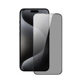 iPhone 15 Pro Max Generic Privacy Tempered Glass - Black | Scratch-Resistant, Perfect Fit Design