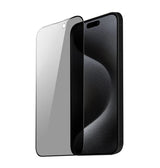 iPhone 15 Pro Max Generic Privacy Tempered Glass - Black | Scratch-Resistant, Perfect Fit Design