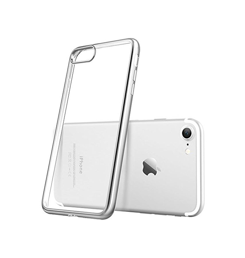 iPhone 6/6s/7/8/SE2 Transparent Case - Clear | Soft Touch Protective Cover
