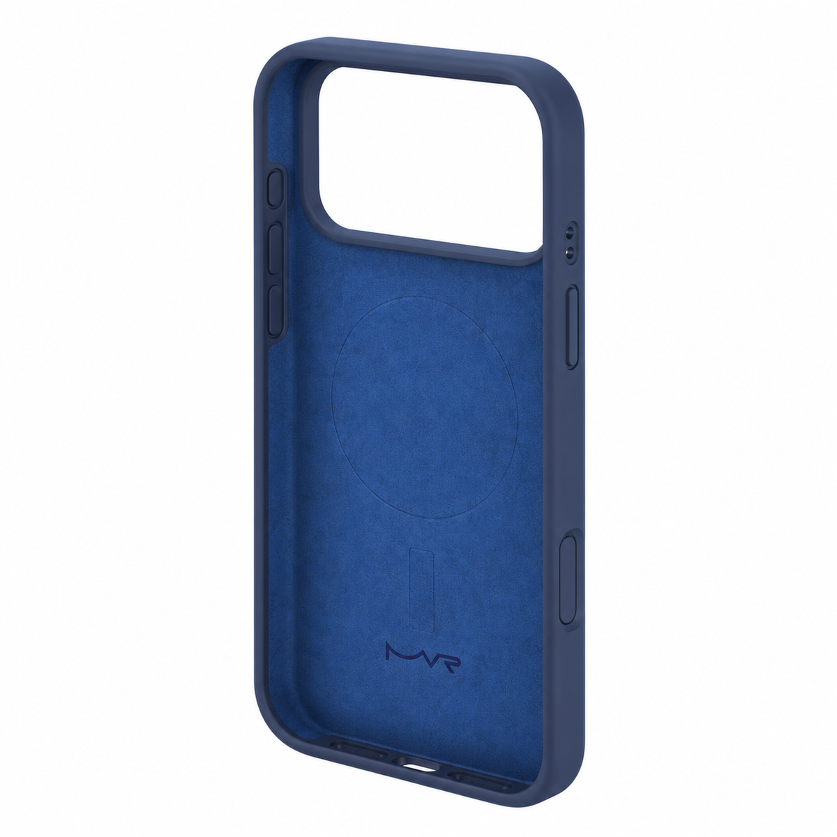 iPhone 18 Pro Max / 17 Pro Max Liquid Silicone Case - Navy | MVR Soft-Touch Protective Cover