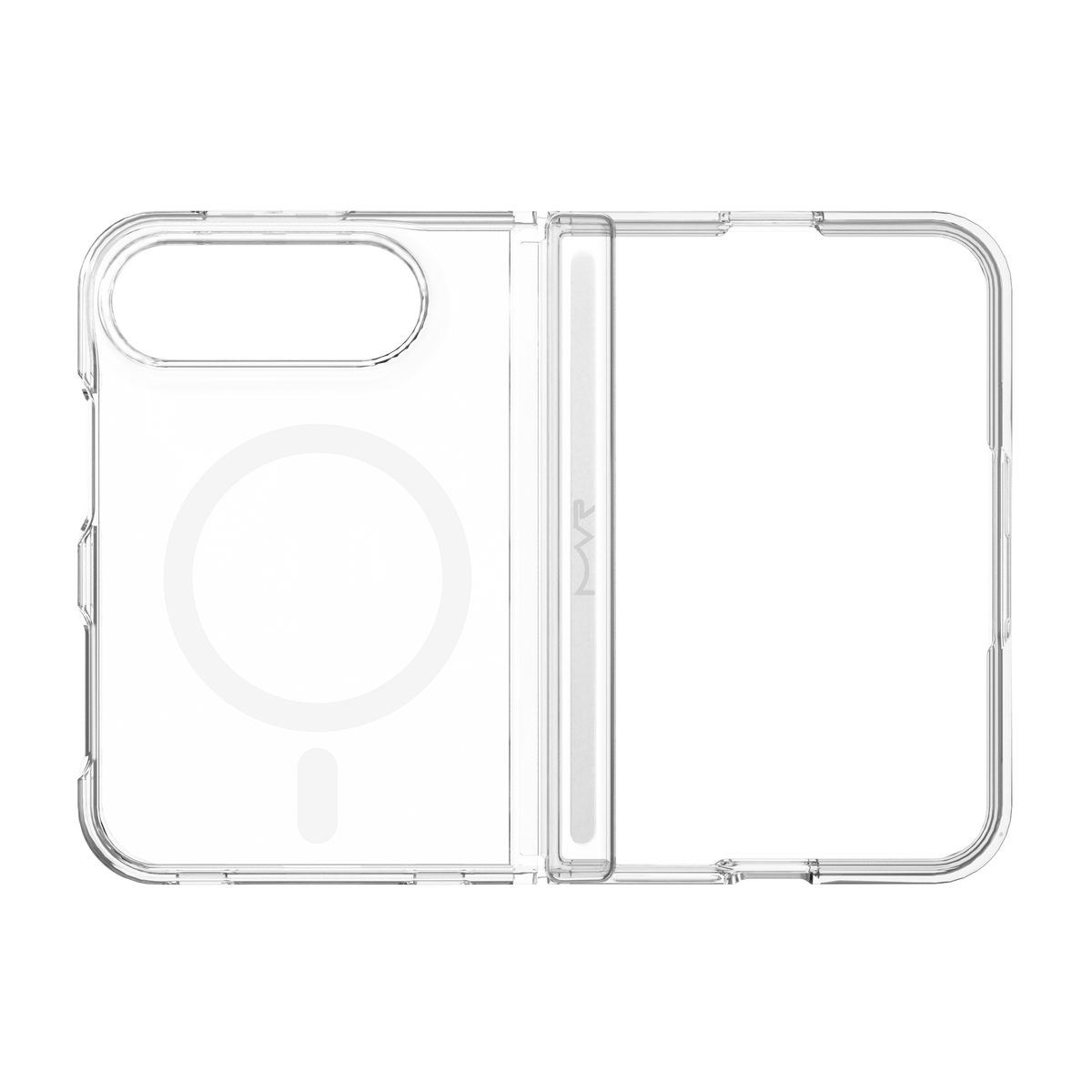 iPhone Duo Case - Clear | MVR Nova Series MagSafe Cover, Scratch-Resistant