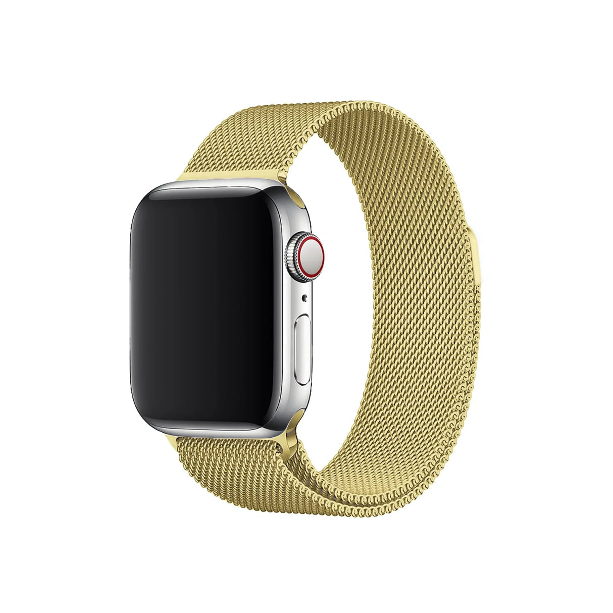 Apple Watch 42/44/45mm Milanese Metal Band – Gold | Magnetic Clasp, Stainless Steel