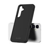 Samsung S25 Armour Matte Case - Black | MVR Protective Cover with Strong Grip & Durable Design