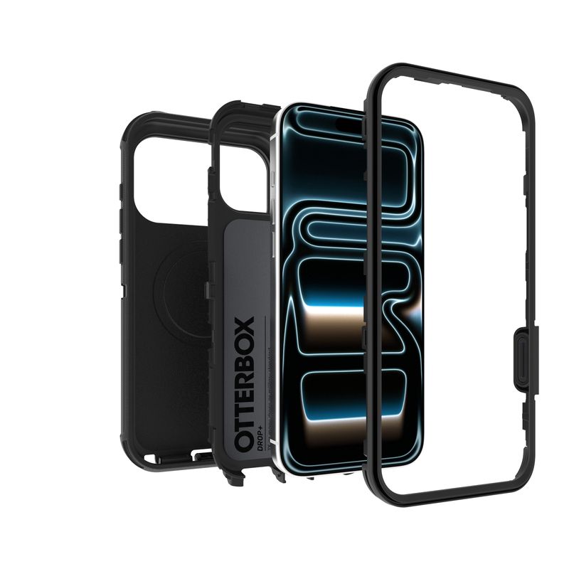 iPhone 18 Pro Max OtterBox Defender Pro Series Case - Black | Rugged MagSafe Cover