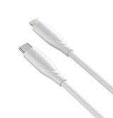 MVR Lightning Cable - White |20W, 1m Type C, 2.4A Fast Charging image 2