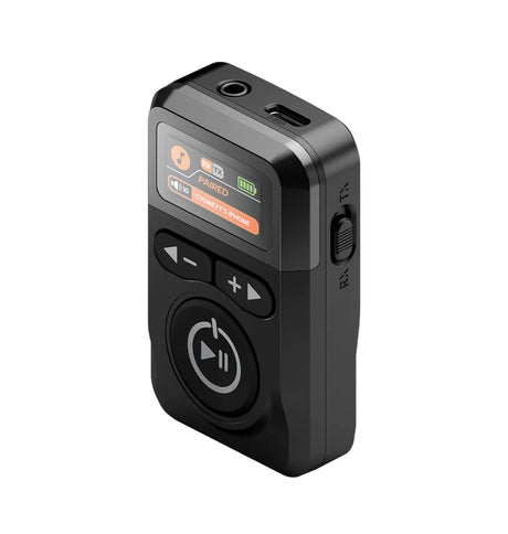 Cygnett Voyager Wireless Elite Audio Adapter - Black (CY5163VOYAA), 28+ hours of playtime,3.5mm Aux Cable, 2 Years Warranty image 0