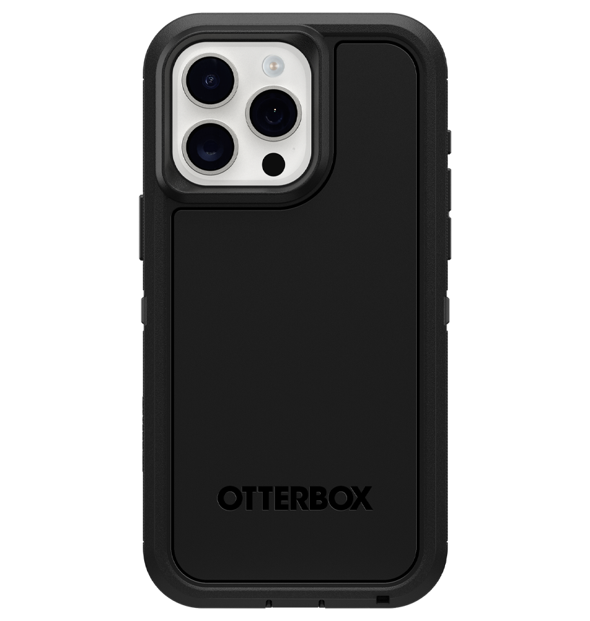 iPhone 15 Pro Max Magsafe Case - Black | OtterBox Defender XT MagSafe Rugged Protection Back Cover image 0