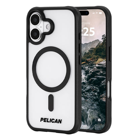 iPhone 17 Case – Clear/Black Frosted | Pelican Ranger MagSafe Cover with Rugged Drop Protection & Stylish Finish image 1