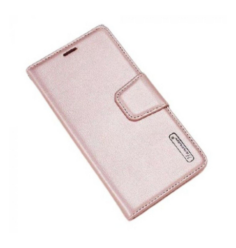 Samsung Galaxy A05s Hanman Diary Wallet Flip Case - Rose Gold | Shockproof Protective Back Cover image 0