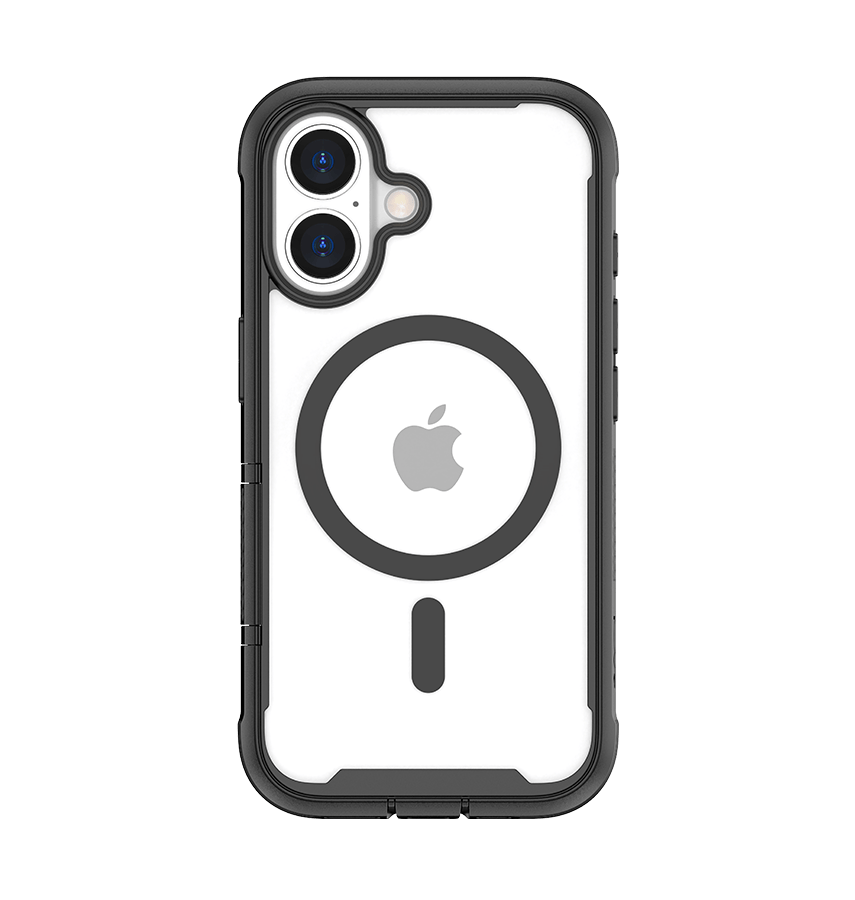 iPhone 16 MVR Robust 360 Back Cover - Black image 0