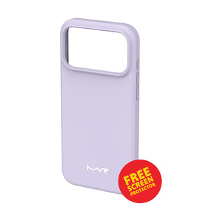 iPhone 17 Pro Max Case – Lavender | MVR  Liquid Silicone Soft-Touch Finish, Anti-Slip Grip, Premium Protection image 0