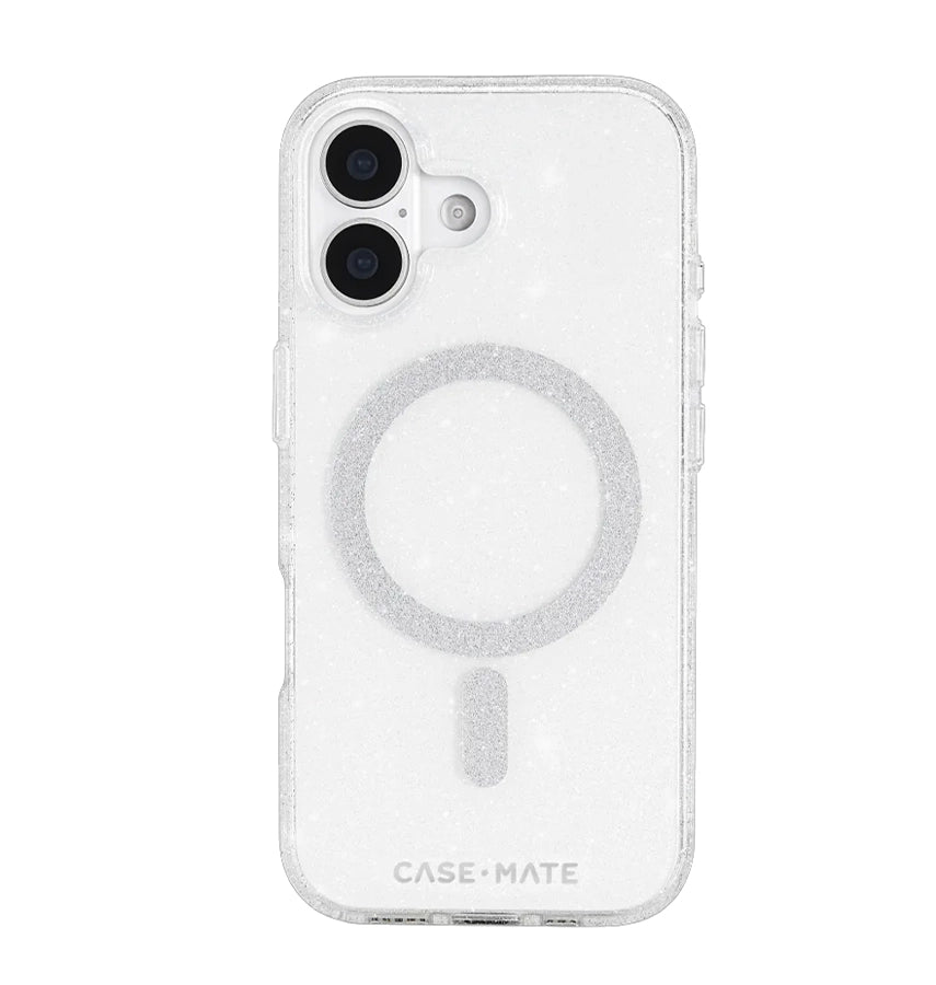 iPhone 17 Twinkle MagSafe Case – Silver | Case-Mate Stylish Protective Cover with Slim, Durable & Drop Protection image 0