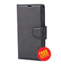 Samsung S26 Ultra Diary Case – Black | Hanman Magnetic Detachable Leather Cover with Card Holder & Secure Protection image 0