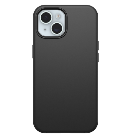 iPhone 15 Plus Magsafe Case – Black | OtterBox Symmetry Series, Soft Touch Protective Cover image 0