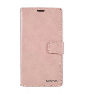 iPhone XR Mercury Bluemoon Diary Wallet Flip Case - Rose Gold | Shockproof Protective Cover image 0
