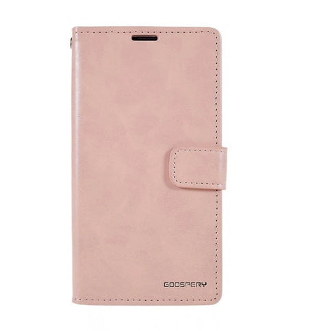 iPhone XR Mercury Bluemoon Diary Wallet Flip Case - Rose Gold | Shockproof Protective Cover image 0