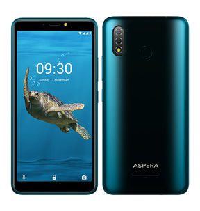 Aspera AS6 4G - Green | Dual Sim, 5.99-inch Display | 2GB RAM+32GB Storage | Long Lasting Battery Smartphone image 0
