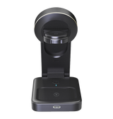 MVR Portable 3 - in - 1 Magnetic Charger - Black | Foldable Travel Charging Station for iPhone, AirPods & Apple Watch image 3