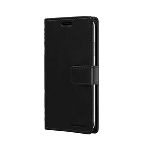 iPhone 17 Pro Max Diary Case - Black | Mercury Bluemoon with MagSafe & Card Holder Protection image 0