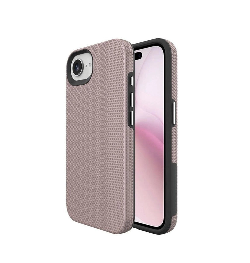iPhone 16E Triangle MagSafe Case - Rose Gold | Slim Protective Cover with Strong Magnetic Grip & Durable Design image 0