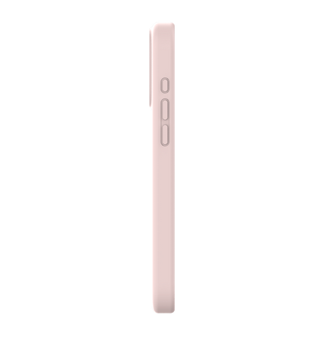 iPhone 16 Pro Case - Pink Sand | MVR Liquid Silicone Stand Cover, Soft - Touch, Adjustable Kickstand image 1