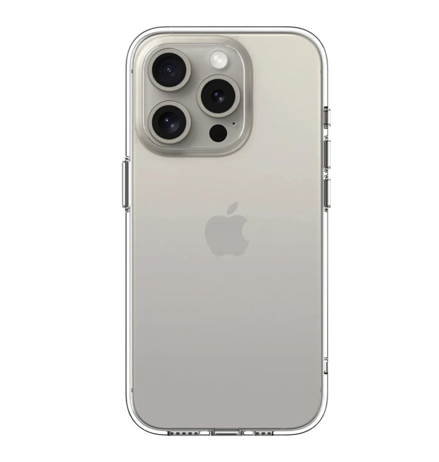 iPhone 15 Pro Max Transparent Case - Clear | Soft Touch Protective Back Cover image 0