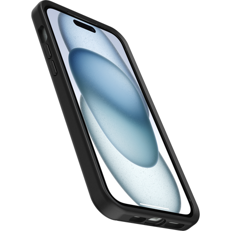 iPhone 15 Plus Magsafe Case – Black | OtterBox Symmetry Series, Soft Touch Protective Cover image 2