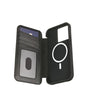 iPhone 15 Pro MagSafe Wallet Case – Black | Case-Mate Folio Cover with Card Holder image 0