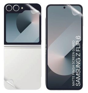 Samsung Galaxy Z Flip 6 Membrane (Front + Back) - Clear | Scratch-Resistant, Perfect Fit Design image 0