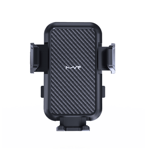 MVR Universal T9 Car Phone Holder - Black | Side Press Mount with Strong Grip image 0