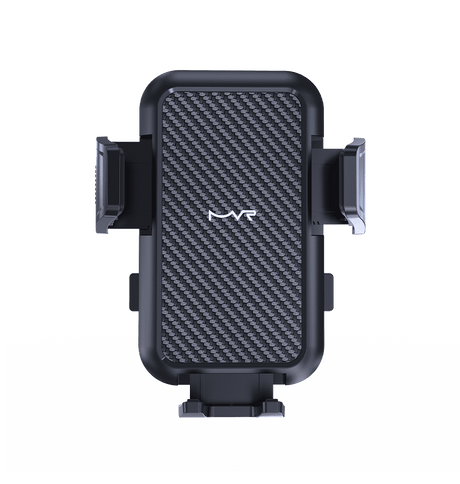 MVR Universal T9 Car Phone Holder - Black | Side Press Mount with Strong Grip image 0