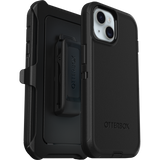 iPhone 15 Case – Black | Otterbox Defender Series, Rugged Shockproof Back Cover image 1